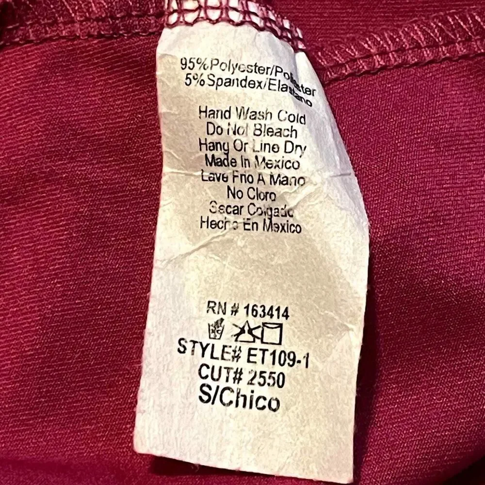 21 Saints 2 Piece Crop Top and Midi Skirt Matching Set‎ Magenta Pink Size Small